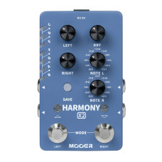 Mooer Harmony X2 - Dual Channel Harmony Effects Pedal Mooer Harmony X2 - Dual Channel Harmony Effects Pedal
