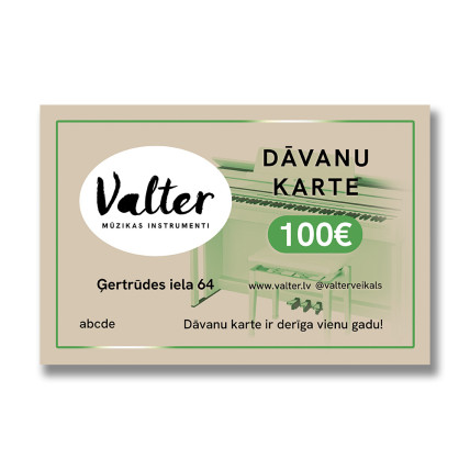 Gift card worth €100