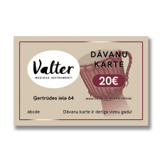 Gift card worth €20