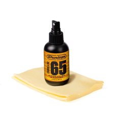 Dunlop 654C Formula 65 polish/cleaner with cloth (118 ML)