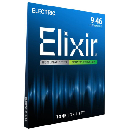 Elixir 19027 Electric Optiweb Custom Light 09-46