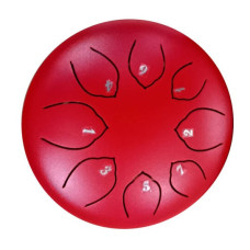 Zvanga Hluru Lotus 6'' 8 nošu sarkana Zvanga Hluru Lotus 6'' 8 nošu sarkana