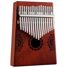 Kalimba 17 mēlītes Hluru KHG Sarkana Kalimba 17 mēlītes Hluru KHG Sarkana