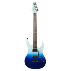 Mooer MMT50 electric guitar - Blue-White Gradient