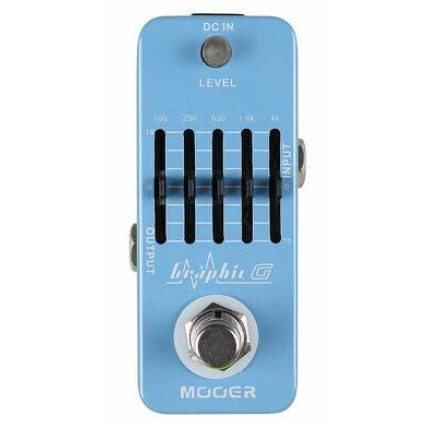 Mooer Graphic G, 5-Band Guitar EQ pedālis