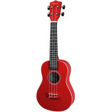 Sarkana koncerta ukulele Reno RU-300RD