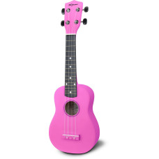 Rozā ukulele ar somiņu Reno RU150-PNK