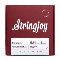 Stringjoy Naturals 12-54 fosfora bronzas stīgas