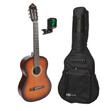 Valencia VC203 CSB 3/4 klasiskās ģitāras komplekts