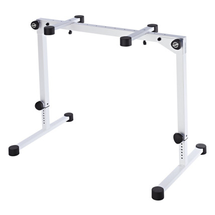 K&M 18820 Omega Pro Keyboard Stand Pure White