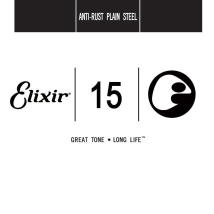 Elixir 13015 Plain Single 015