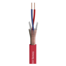 Sommer Microphone Cable Stage 22 red vads