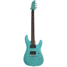 Schecter C-6 Deluxe Satin Aqua ģitāra Schecter C-6 Deluxe Satin Aqua ģitāra
