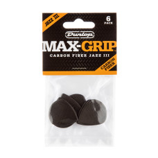 Dunlop 471P3C MAX GRIP JAZZ 3 CARBON (6-PACK) Dunlop 471P3C MAX GRIP JAZZ 3 CARBON (6-PACK)