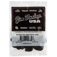 Dunlop 471R3C MAX GRIP JAZZ 3 CARBON (24-BAG) Dunlop 471R3C MAX GRIP JAZZ 3 CARBON (24-BAG)