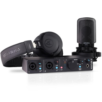 Arturia MiniFuse Recording Pack Black