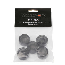 Mooer Candy Footswitch Topper, black, 5 pcs. pogas