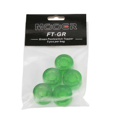 Mooer Candy Footswitch Topper, green, 5 pcs. pogas