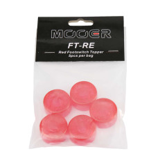 Mooer Candy Footswitch Topper, red, 5 pcs. pogas