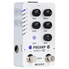 Mooer Preamp Model X2 - Dual-Channel Digital Preamp pedālis