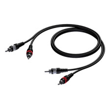 Procab 2 x RCA/Cinch male - 2x RCA/Cinch male 3 meter