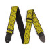 Dunlop D6702YE fillmore yellow ģitāras siksna