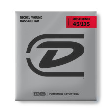 Dunlop DBSBN45105 Nickel super bright SET/4 Dunlop DBSBN45105 Nickel super bright SET/4