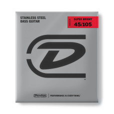 Dunlop DBSBS45105 Steel super bright SET/4 Dunlop DBSBS45105 Steel super bright SET/4