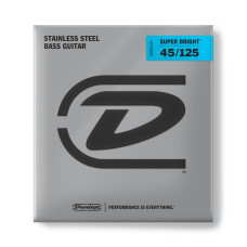 Dunlop DBSBS45125 Steel super bright SET/5 Dunlop DBSBS45125 Steel super bright SET/5
