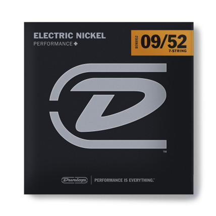Dunlop DEN0952 ELECTRIC GUITAR NICKEL STRINGS 09-52 (7/SET)
