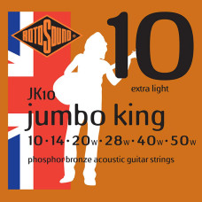 Rotosound JK10 phosphor bronze 10-50 stīgas