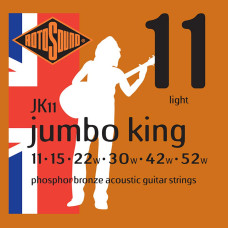 Rotosound JK11 phosphor bronze 11-52 stīgas