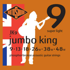 Rotosound JK9 phosphor bronze 9-48 stīgas