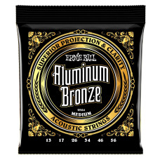 Ernie Ball 2564 Medium Aluminum Bronze 13-56 stīgas