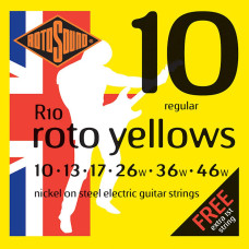 Rotosound R10 nickel rotos 10-46 stīgas