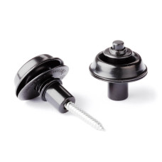 Dunlop SLS1403BK straplok flush mount black oxide