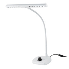 K&M 12298 LED Piano Lamp White
