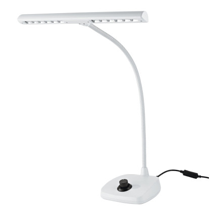 K&M 12298 LED Piano Lamp White K&M 12298 LED Piano Lamp White